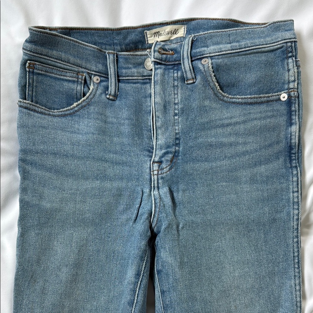 Madewell Blue Denim Jeans